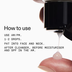 The INKEY List bottle among daily skincare items demonstrating easy layering in routine