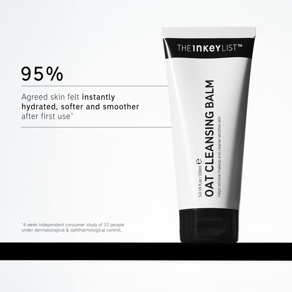 The INKEY List oat ingredient visual highlighting soothing colloidal oatmeal benefit