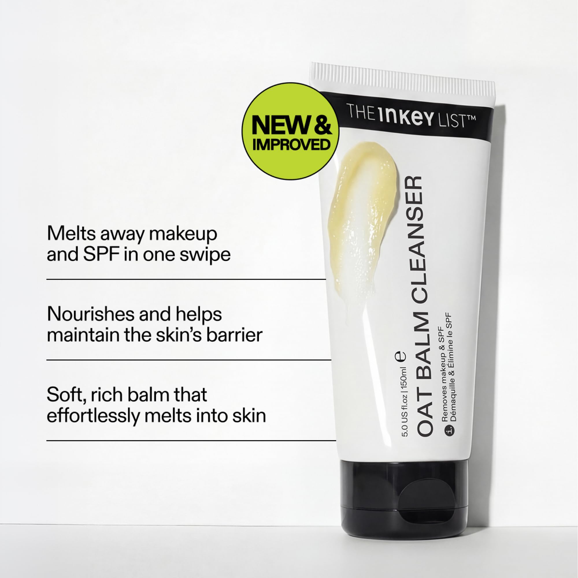 The INKEY List tube open cap and nozzle for hygienic dispensing and mess-free use