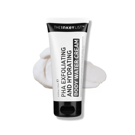 The INKEY List bottle front view showing clean design and 150ml size for easy identification and shelf appeal