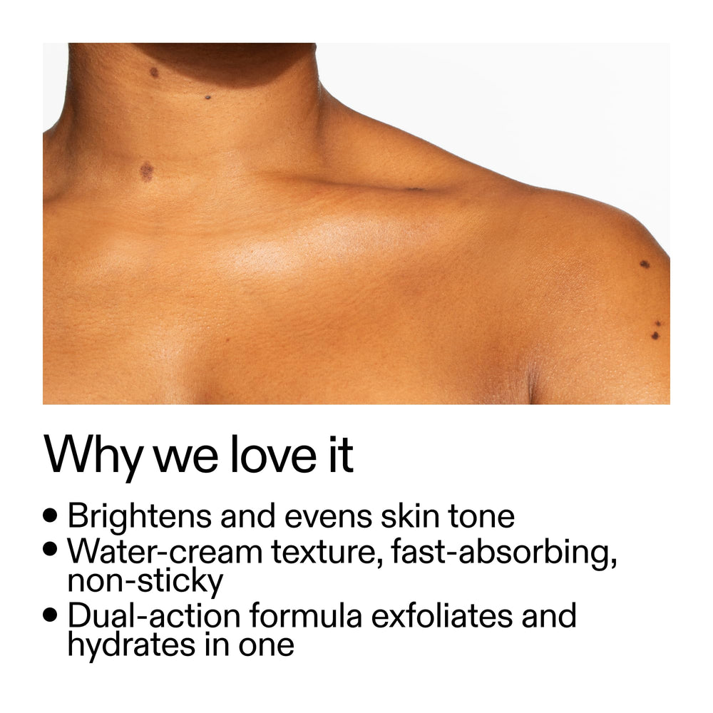 The INKEY List open cap with cream texture visible, showing lightweight water-cream consistency for quick absorption