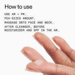 The INKEY List next to common items to show 1.0 fl oz size and portability