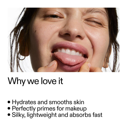 The INKEY List pump dispensing silky serum demonstrating lightweight texture