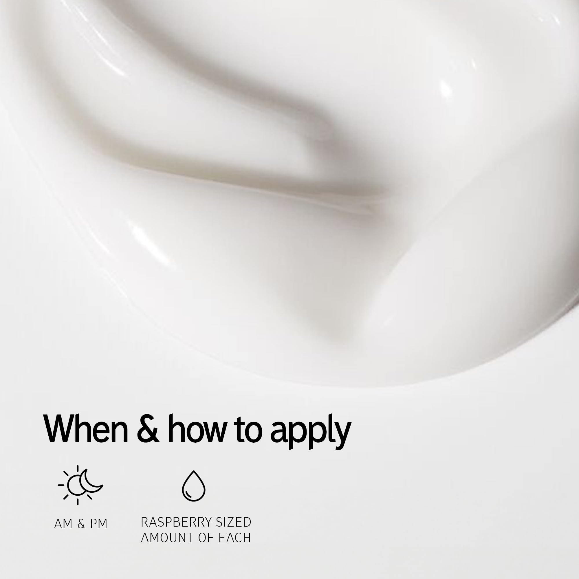 The INKEY List cleanser texture turning to milk close-up showing makeup removal benefit