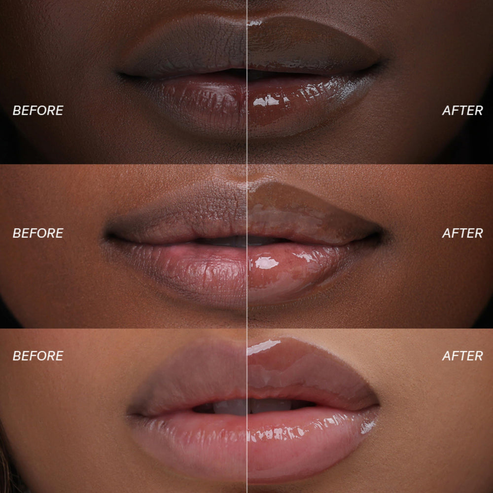 The Lip Bar on a nightstand ready for overnight moisture repair benefits