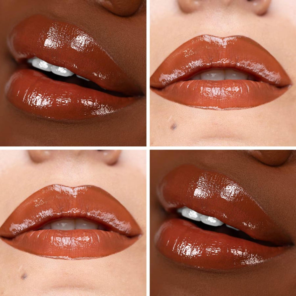The Lip Bar straight shooter inside a makeup bag for everyday styling convenience
