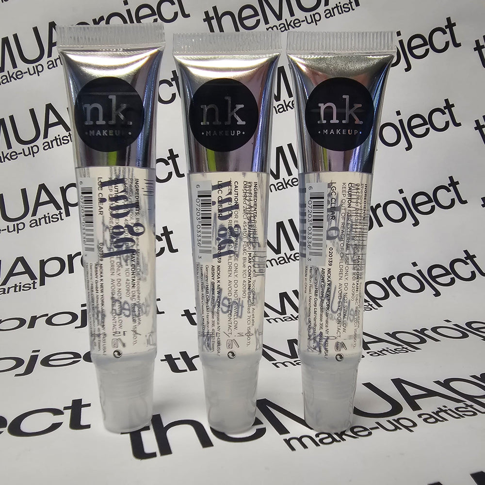 The Make-Up Artist Project texture close-up on fingers illustrating thick hydrating gloss