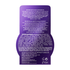 Styled curly hair with sleek edges using The Mane Choice for polished shine