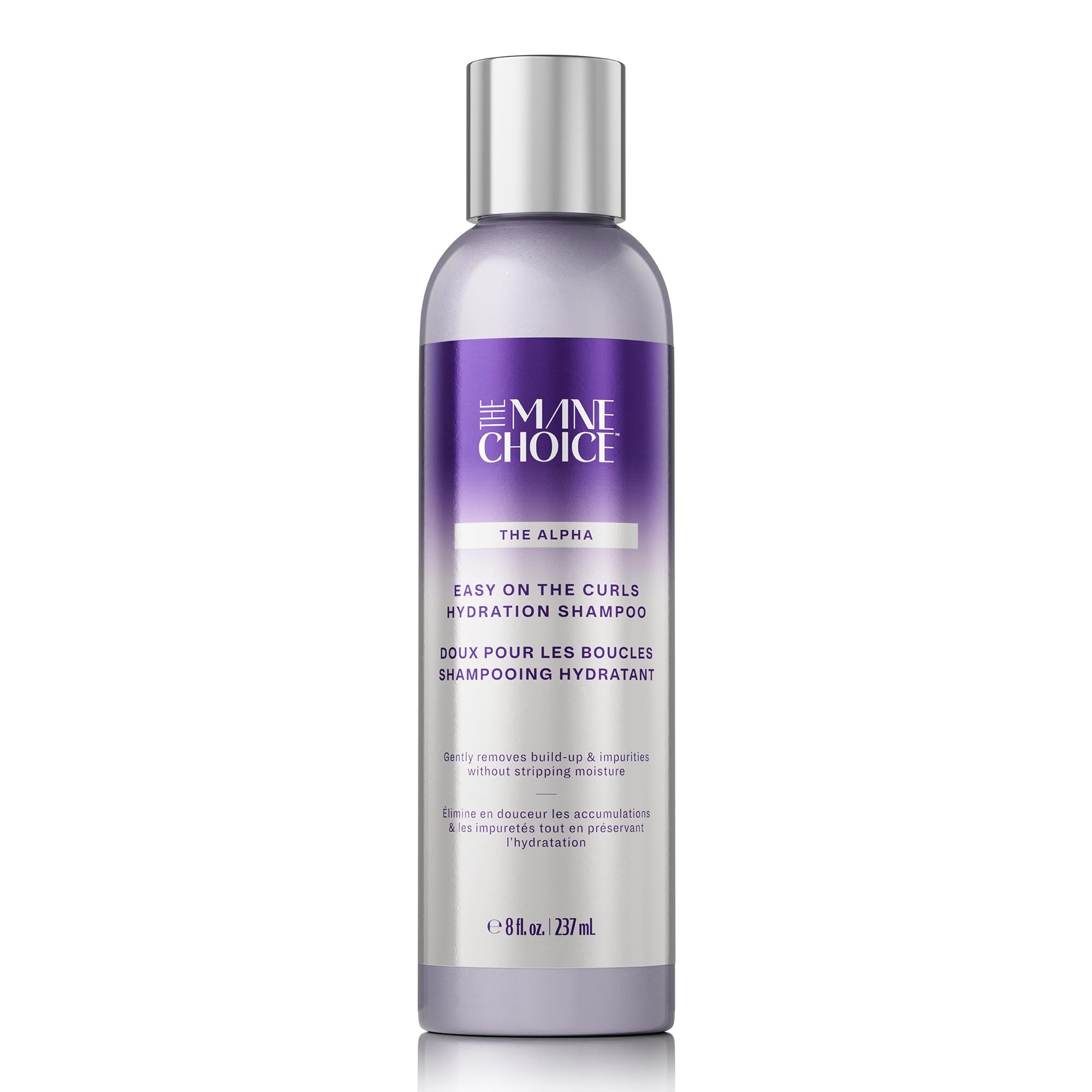 The Mane Choice front packaging showing bottle and label benefits