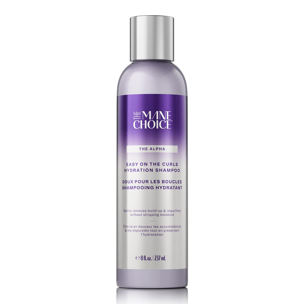 The Mane Choice front packaging showing bottle and label benefits