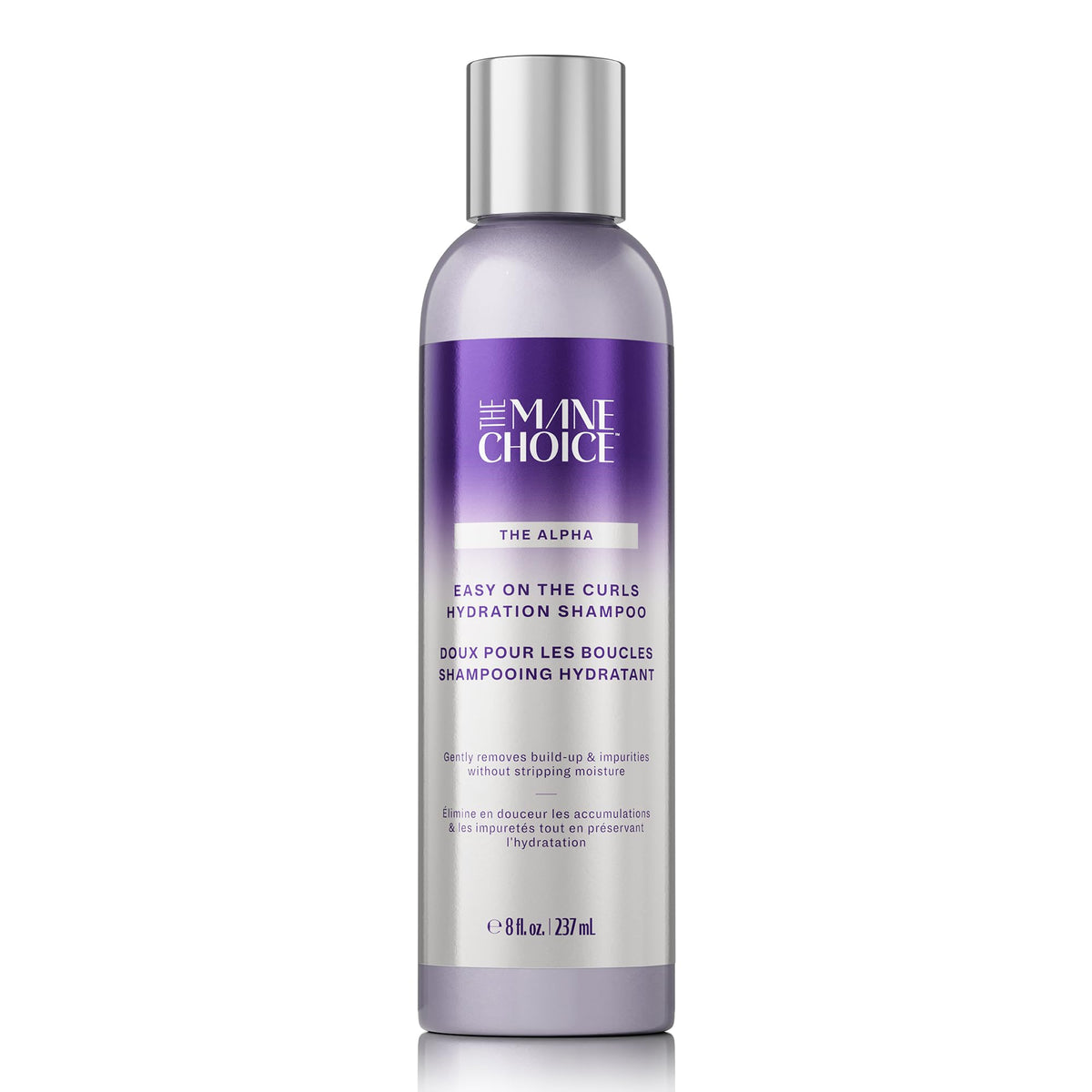 The Mane Choice front packaging showing bottle and label benefits