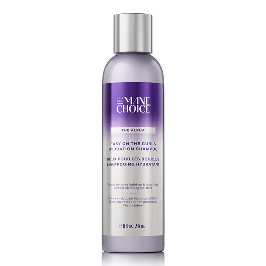 The Mane Choice front packaging showing bottle and label benefits