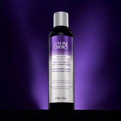 The Mane Choice being applied to wet curls to boost manageability