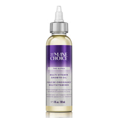 The Mane Choice front packaging showing bottle and label, highlighting nourishing benefits