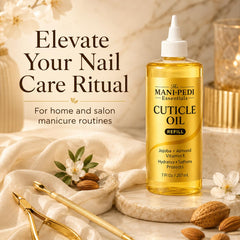 The Mani Pedi Essentials in a home bathroom scene supporting daily care