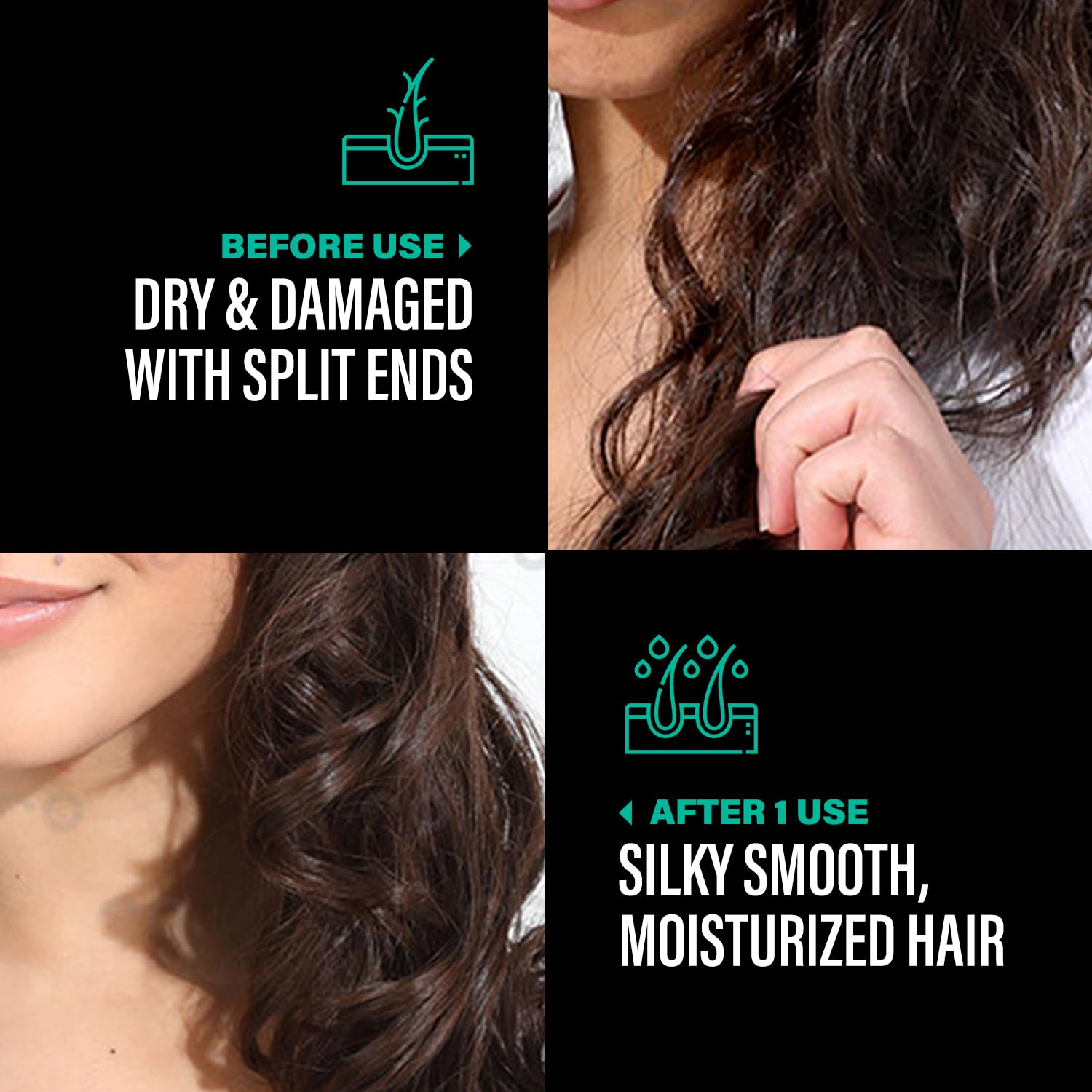 Close-up oil texture of The-Mix-Up Batana highlighting smoothness benefit