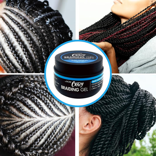 The MORE close up gel texture showing smooth consistency for sleek hold