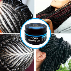 The MORE close up gel texture showing smooth consistency for sleek hold