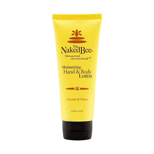 The Naked Bee front packaging showing tube and scent benefits