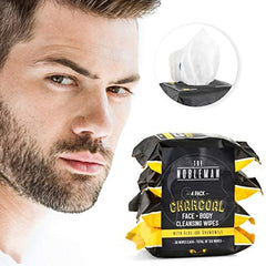 The Nobleman ingredient label highlighting aloe chamomile charcoal benefits