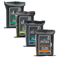 The Nobleman wipe texture closeup showing soft fabric and effective cleansing
