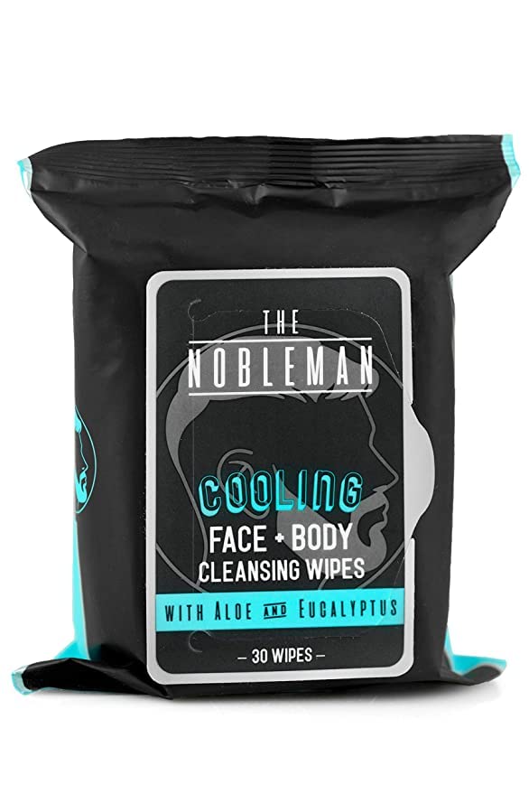 The Nobleman close-up wipe texture highlighting soft fibers and cleansing action