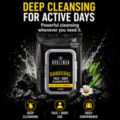 The Nobleman wipe in hand demonstrating tear-resistant durable benefit
