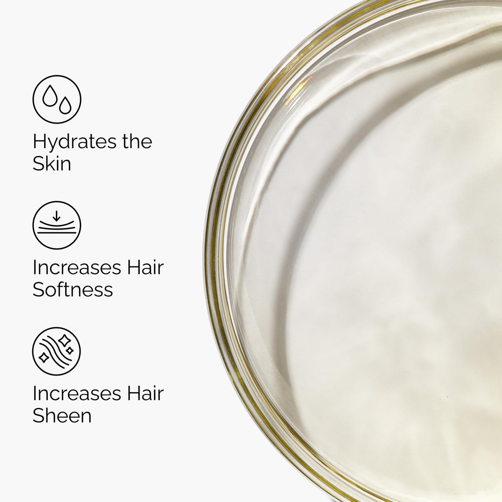 The Ordinary argan oil pooled to show smooth texture and easy spreadability