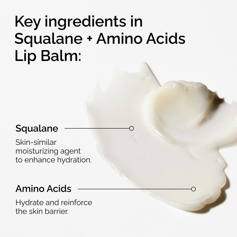 The Ordinary balm texture close-up highlighting creamy emollient and smooth finish