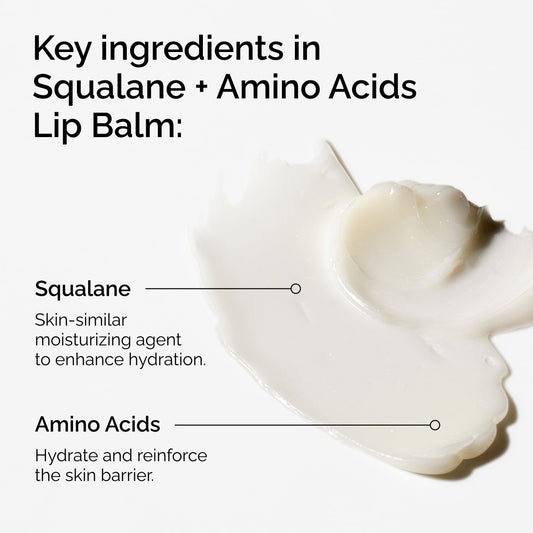 The Ordinary balm texture close-up highlighting creamy emollient and smooth finish