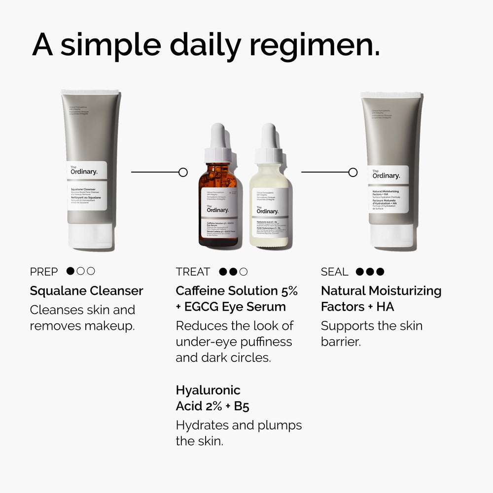 The Ordinary serum on hand demonstrating spreadability benefit: easy to blend