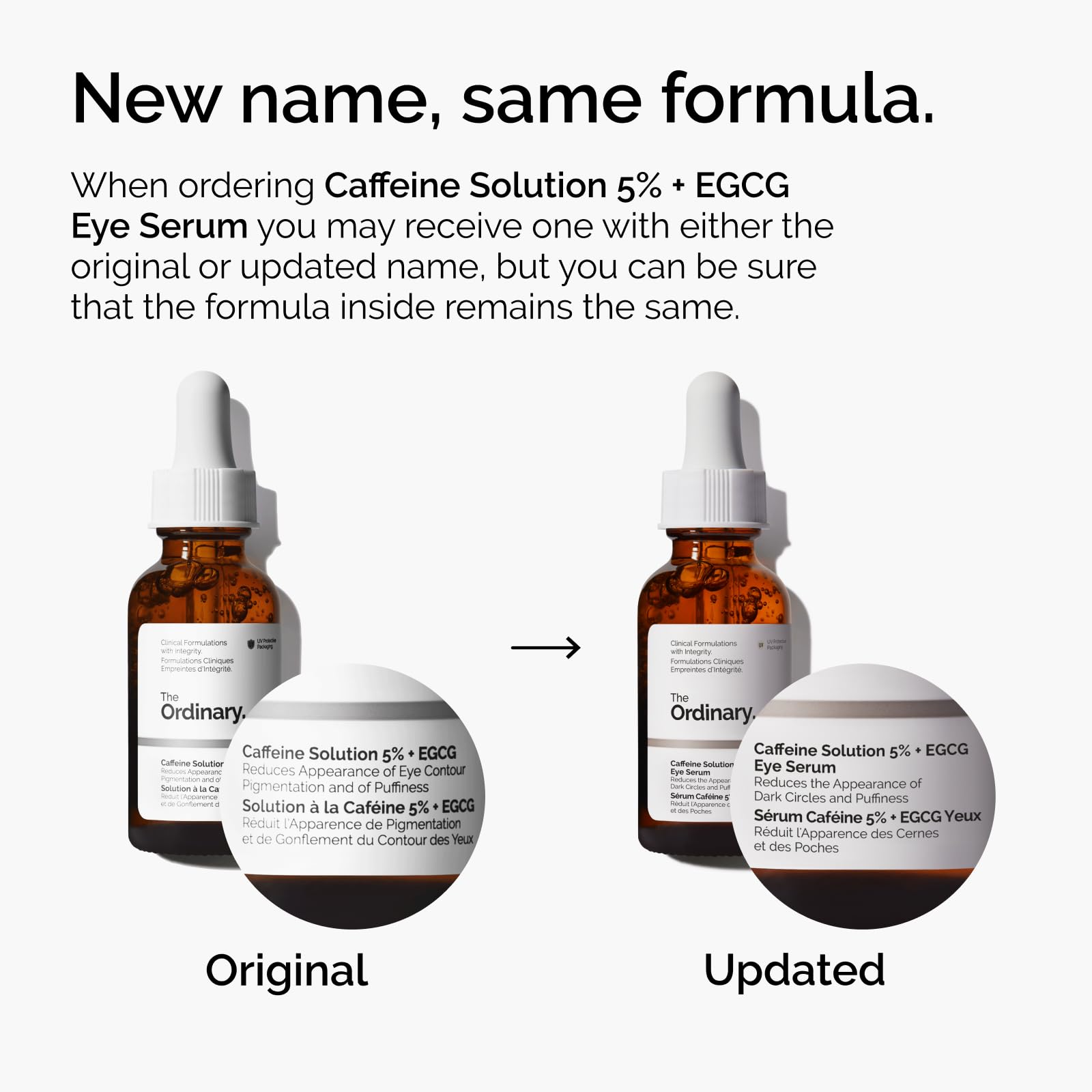 The Ordinary bottle on bathroom shelf showing everyday routine benefit: convenient storage