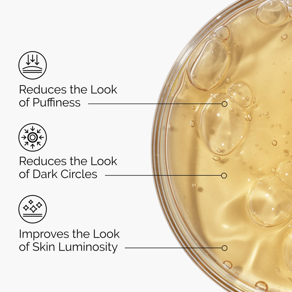 The Ordinary serum texture on skin showing finish benefit: lightweight absorption