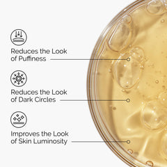 The Ordinary serum texture on skin showing finish benefit: lightweight absorption