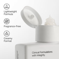 The Ordinary being applied to wet hair for detangling and improved manageability
