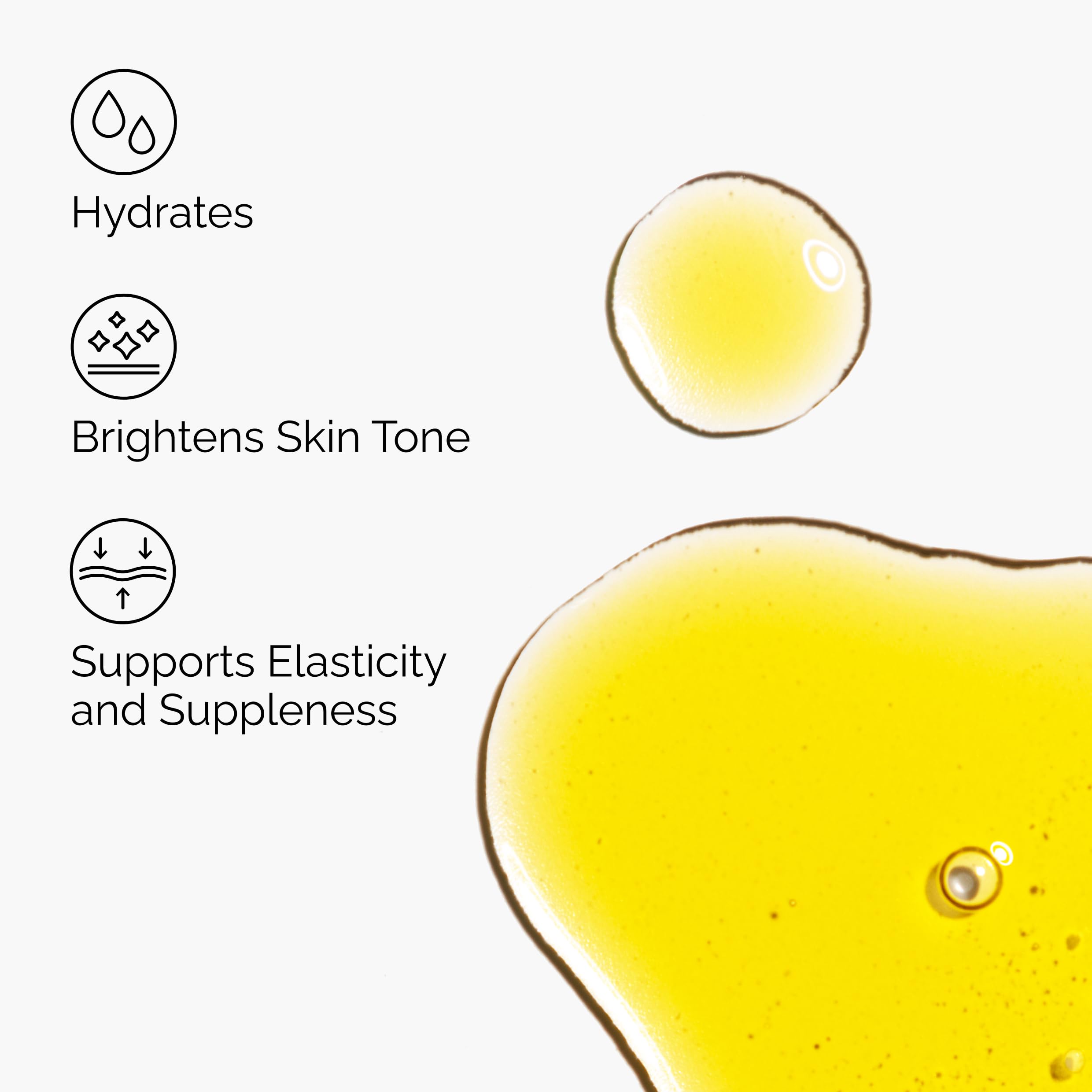 The Ordinary drops on hand demonstrating application and easy blending benefit