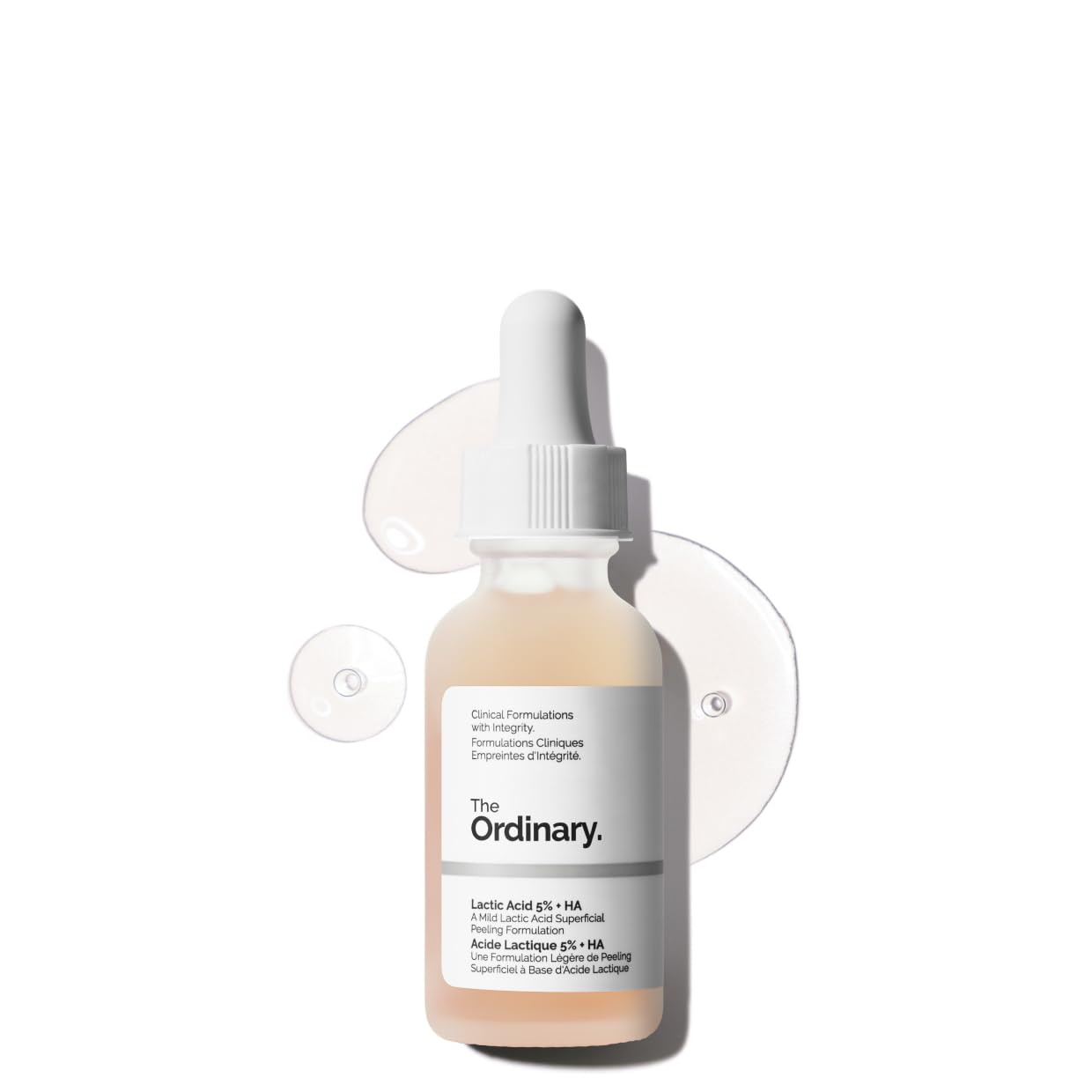 The Ordinary front bottle showing label and compact 1 fl oz size for easy storage