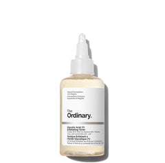 The Ordinary bottle front view showing packaging and easy daily exfoliation