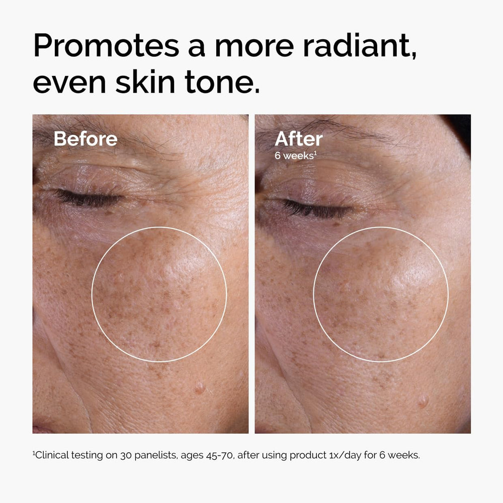 The Ordinary clear watery texture poured to show lightweight, fast-absorbing feel