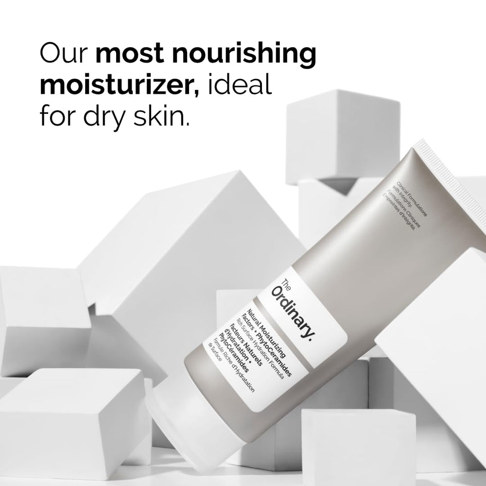 Close-up of The Ordinary key ingredients peptides and hyaluronic acid promoting smoothness