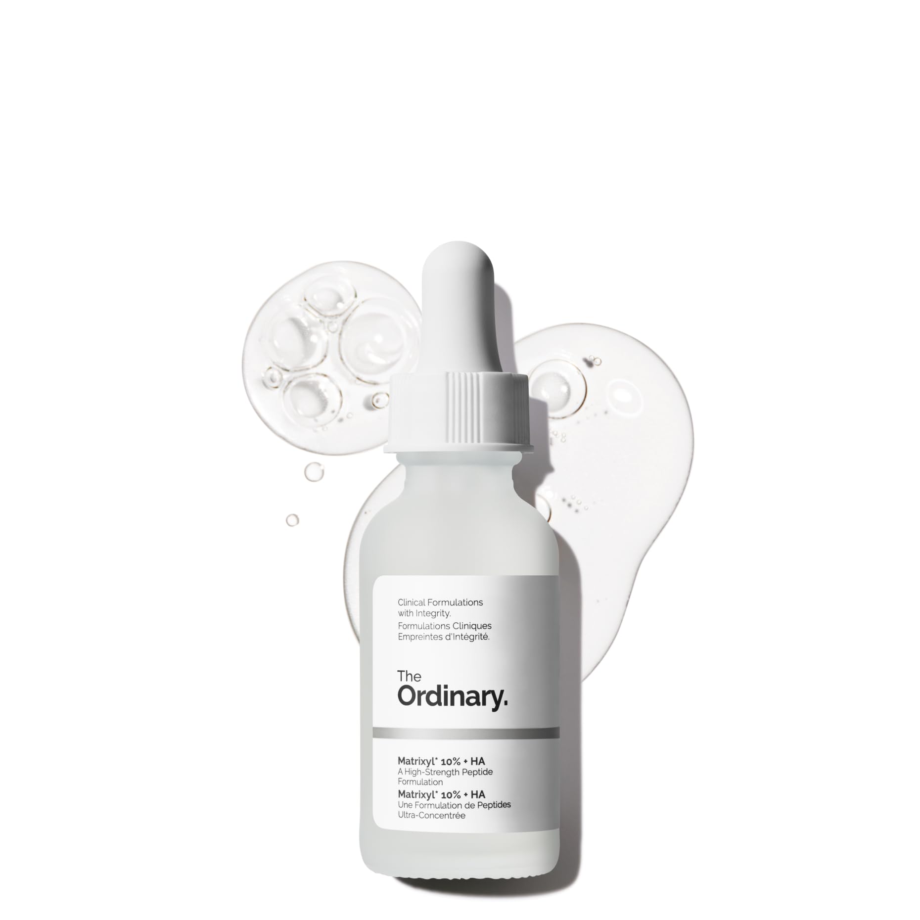 The Ordinary front bottle view showing clean packaging and clear benefit