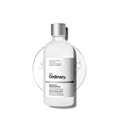 The Ordinary front bottle showing product and branding for fast recognition and clarity