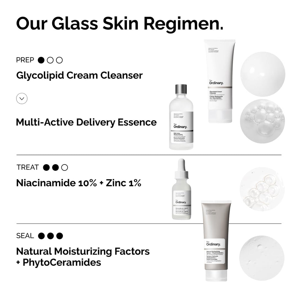 The Ordinary 3.4 fl oz bottle next to common items to show real-life size