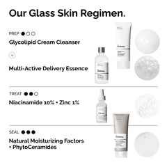 The Ordinary 3.4 fl oz bottle next to common items to show real-life size