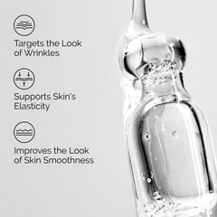 The Ordinary Multi-Peptide Eye Serum pipette near eye area to reduce puffiness and lines