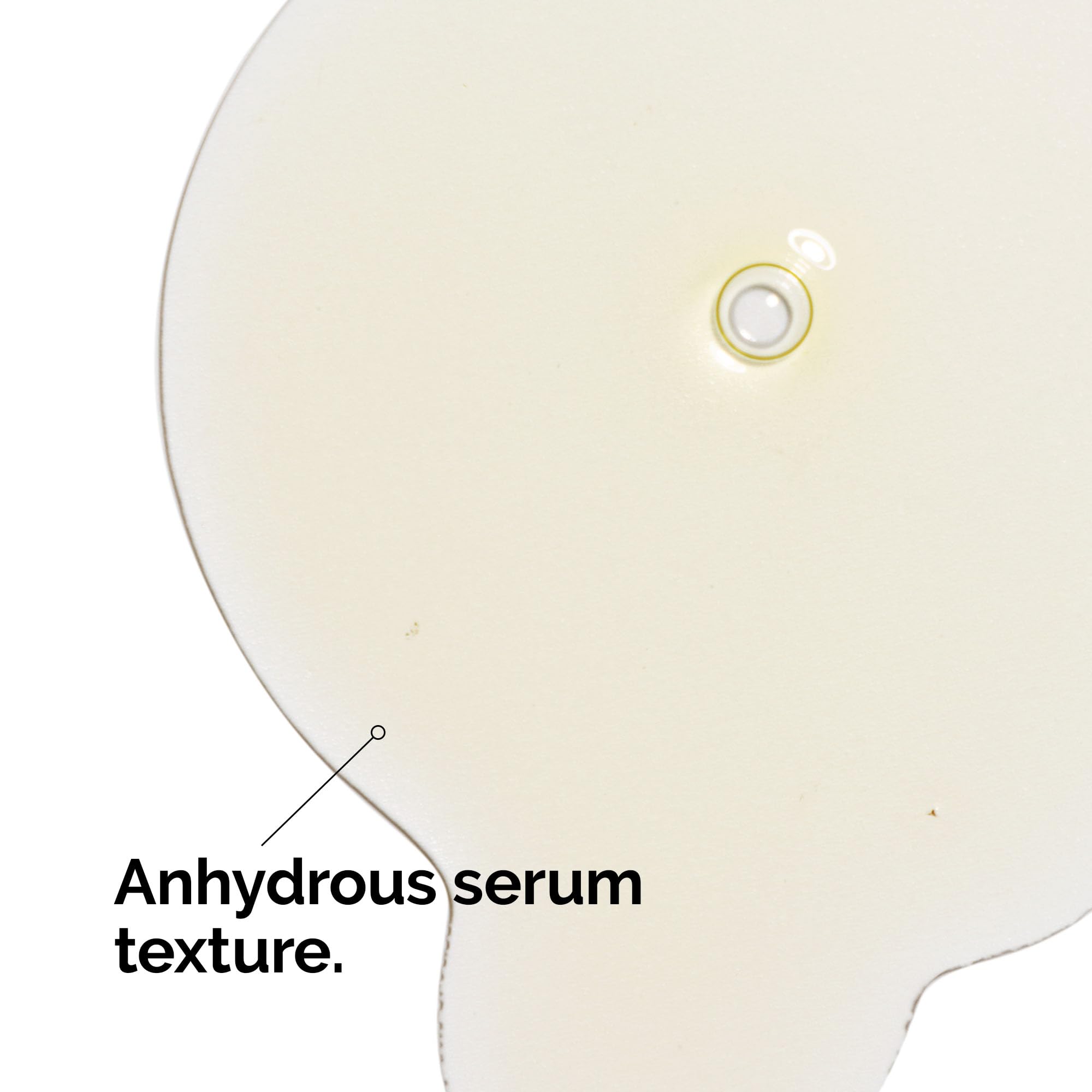 The Ordinary serum pictured next to nighttime skincare items showing evening use