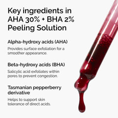 The Ordinary peeling solution pipette detail dispensing liquid, illustrates precise controlled application