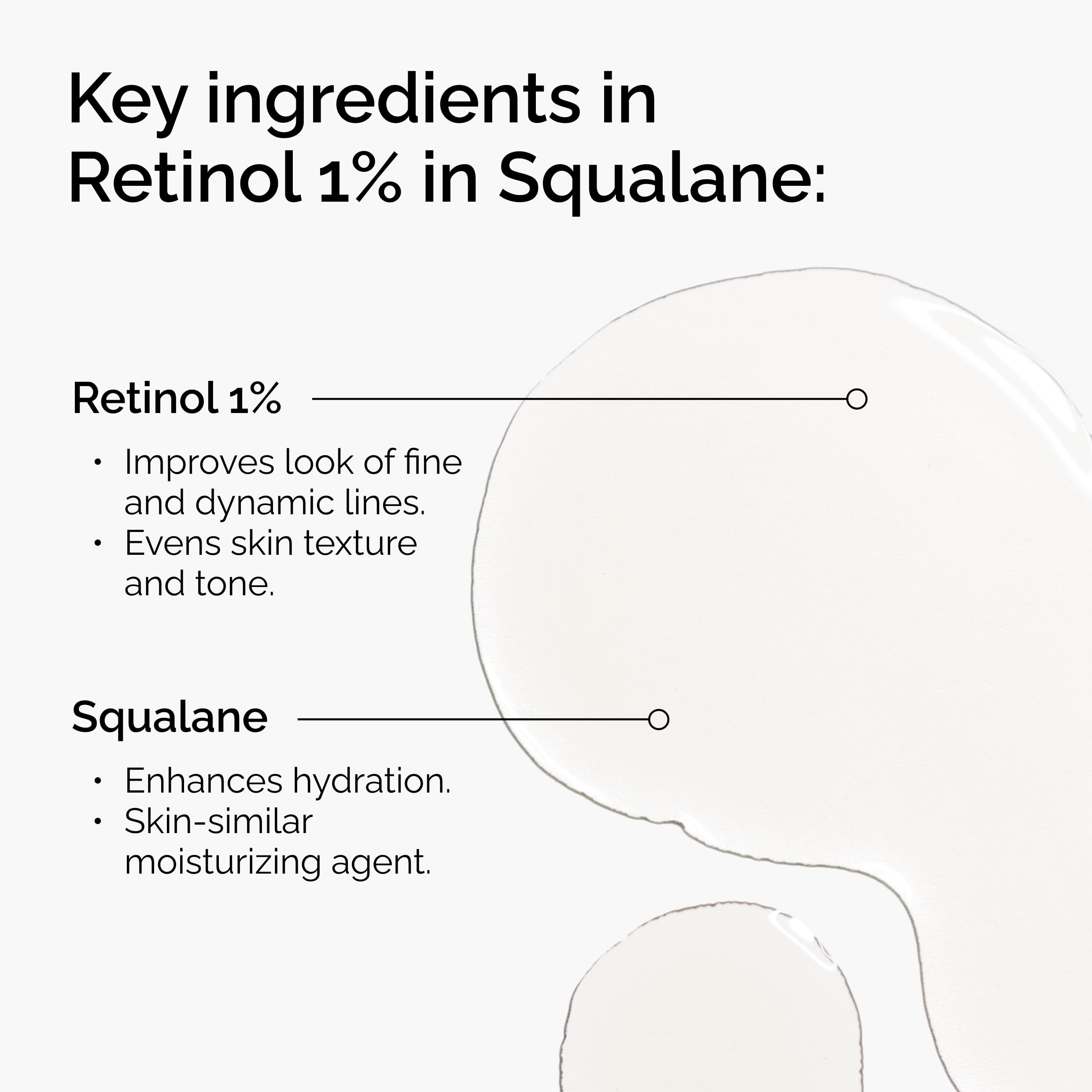 The Ordinary dropper dispensing serum, demonstrating controlled application and precision