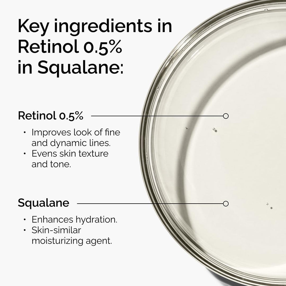 The Ordinary serum texture close-up showing smooth drop, demonstrating lightweight spreadability