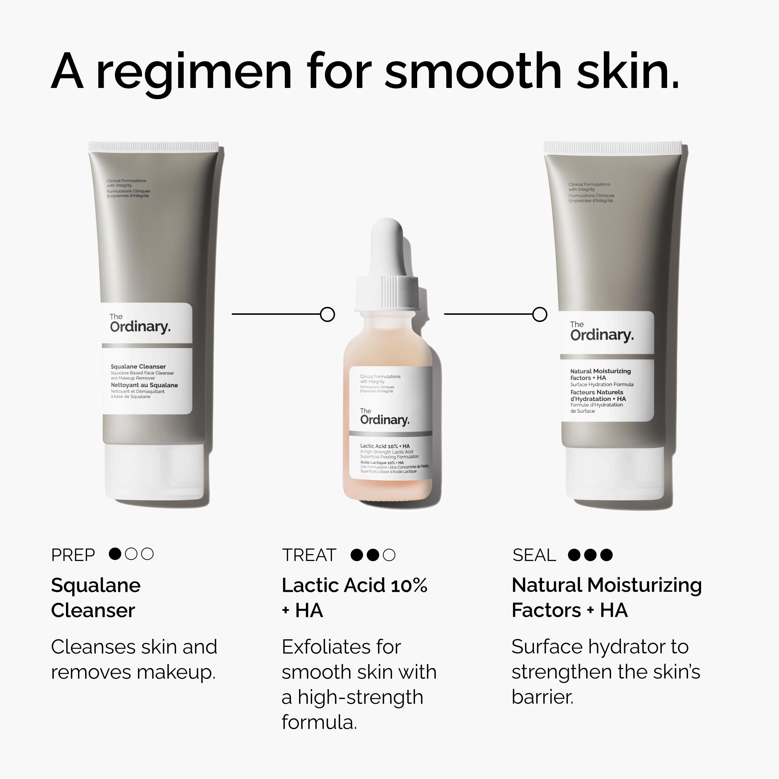 The Ordinary serum staged on bathroom vanity suggesting nightly routine